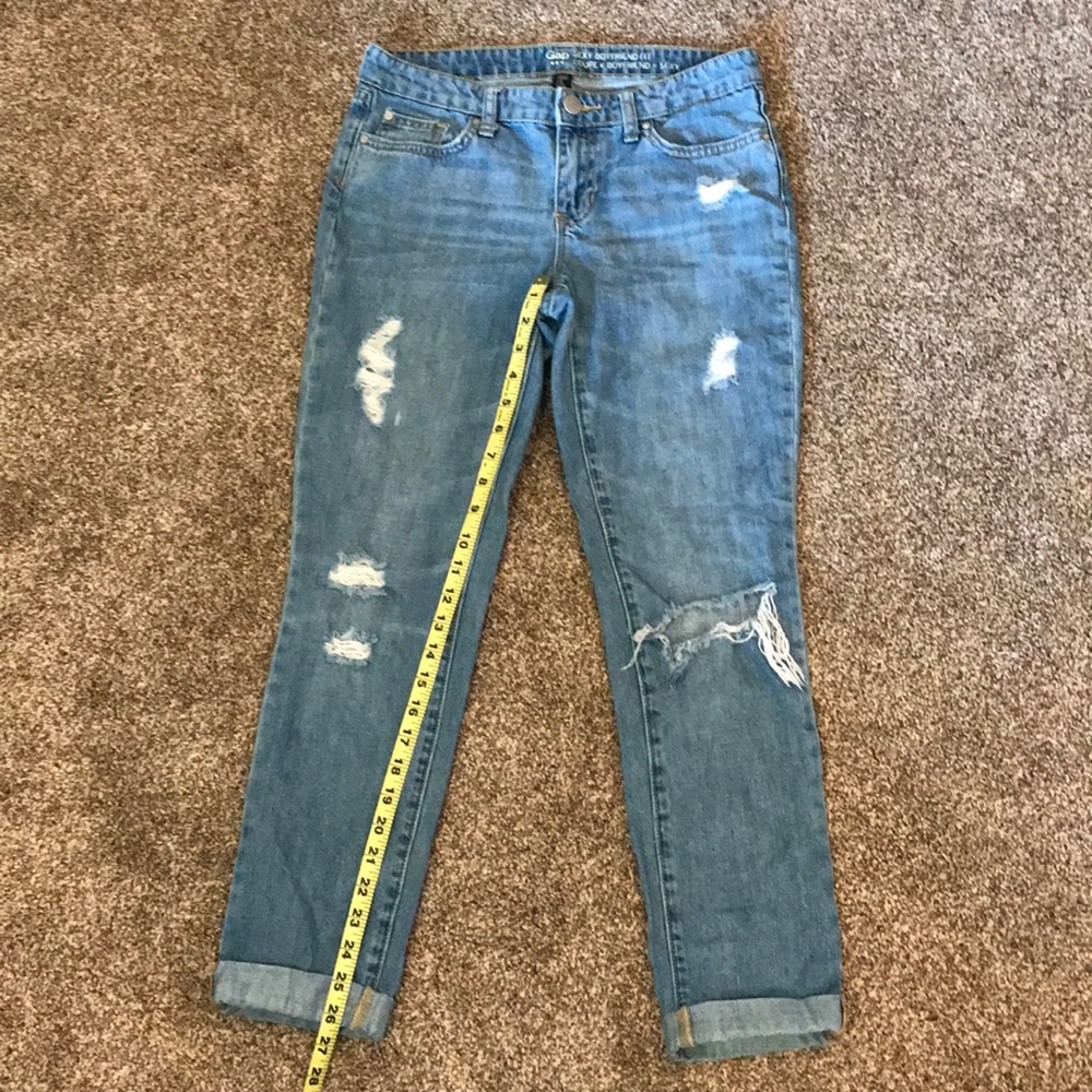 Sexy boyfriend fit gap jeans